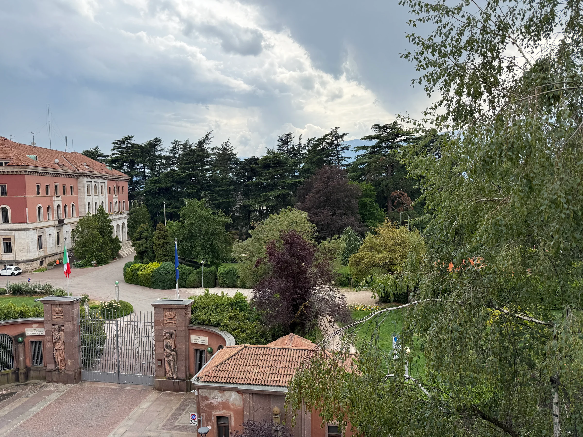 Attico di rappresentanza con vista parco – Palazzo Ducale