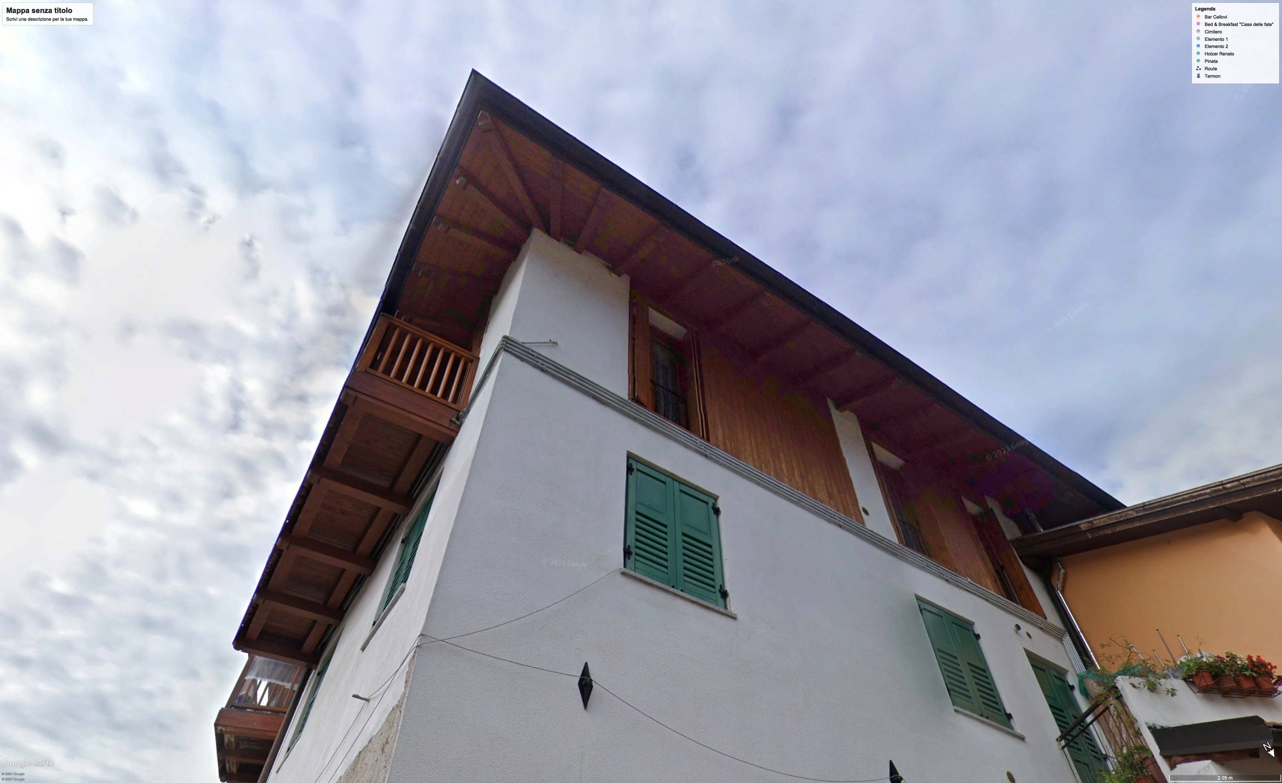 Kleines Immobilienensemble im Nonstal