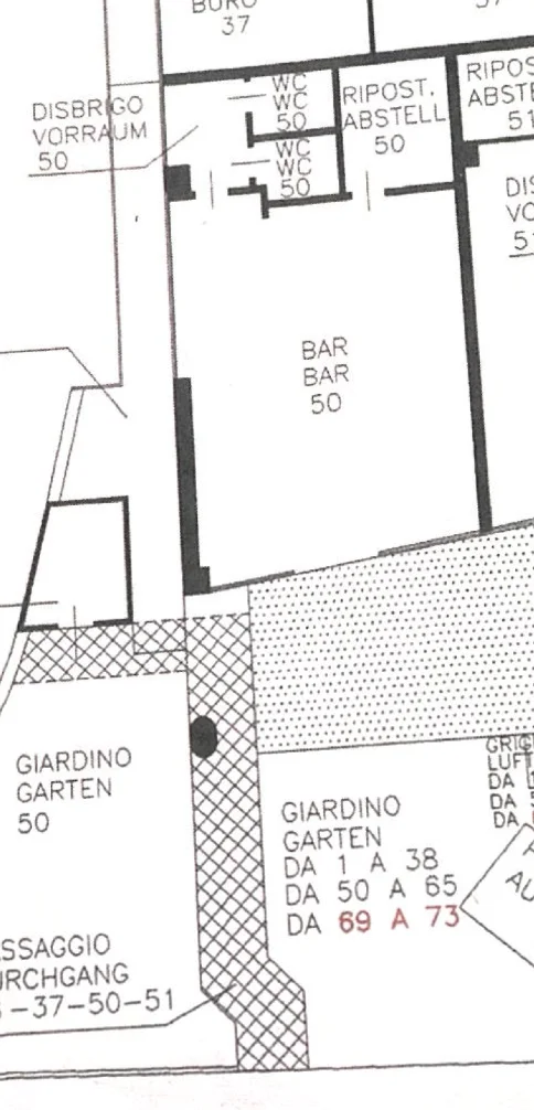 Ristorante con licenza bar, canna fumaria e terrazza – Merano